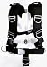 IST Aluminum Backplate with Deluxe Harness