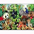 2 Deck Set - Animal kingdom Bridge Playing Cards plus 4 Tallies
