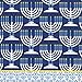 Ideal Home Range 20-Count Festival Of Lights Paper Luncheon Napkins, Blue