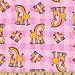 Lily Pee Pads - Giraffes Pink