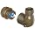 Amphenol Industrial 97-3108B-10SL-4S Circular Connector Socket, Threaded Coupling, Solder Termination, Angle Plug, Split Backshell, 10SL-4 Insert Arrangement, 10SL Shell Size, 2 Contacts