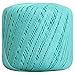 Threadart 100% Pure Cotton Crochet Thread - SIZE 3 - Color 22 - AQUA -2 sizes 27 colors available