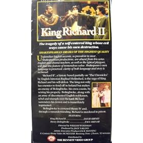 The Tragedy of King Richard II [VHS]