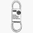 Arnold Corp. OEM-754-0371A MTD Replacement Belt