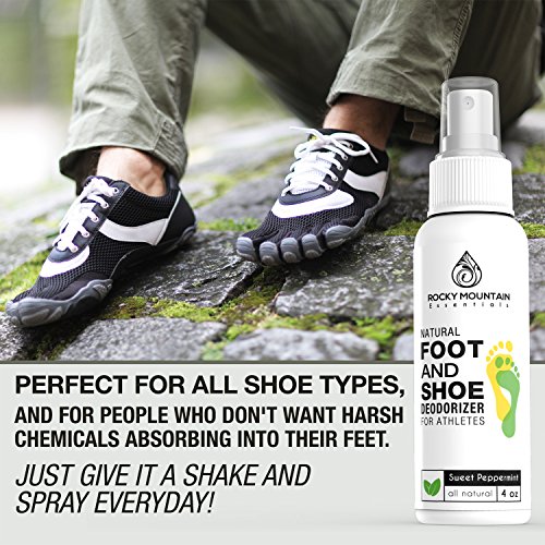 Natural Shoes & Foot Deodorizer Spray Non Chemicals Anti Bad Foot Smell Odor eBay