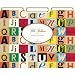 Alphabet Letters Vintage Look Cavallini Set of 12 File Folders