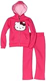 Hello Kitty Girls 4-6x Fleece Active-Wear Set With Sequin Bow