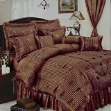 Ysela Bedding Cancun Series 7 Piece Bedding Set w/ Comforter