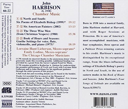 Harbison: Chamber Music