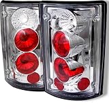 00-03 Ford Excursion Euro Taillights - Chrome 