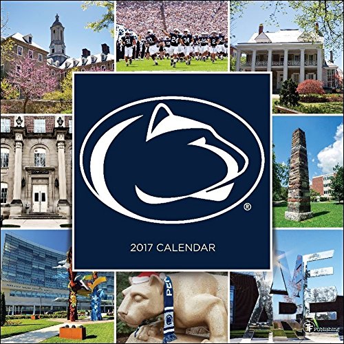 TF Publishing 171155 Wall Calendar 2017, Penn State University