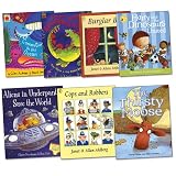 Picture Books for Boys Pack, 7 books, RRP £42.93 (Aliens in Underpants Save the World; Bumpus Jumpus Dinosaurumpus; Burglar Bill; Commotion in the Ocean; Cops and Robbers; Harry And The Dinosaurs United; The Thirsty Moose).