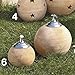 Brema Marketing E316151 Terrakotta-Kugel-�llampe 22 cm