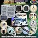Jupiter Universal Kit Deluxe for Nikon Coolpix P500, Coolpix P510, Nikon CoolPix P80, P90, P100, P5000, P6000 includes: TheZipkit Camera Bag, Leatherette Case, 2 EN-EL5 1100 mAh Batteries, Mini AC/DC Charger, Gripinator IV Tripod, Mini-wire Tripod, USB Card Reader/ Writer, and more