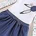 Novatx Princess Baby Long Sleeves Wave Point Winter Girls Dress H5922 White