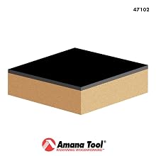 Amana Tool 47102 Flush Trim with Ball Bearing Guide 3/8-Inch Diameter by 1/2-Inch Cutting Height by 1/4-Inch Shank Carbide Tipped Router Bit