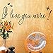 Wall Sticker, Hatop I Love You More Wall Sticker Letters Words Baby Kids Room Bedroom Art Wall Decor