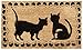 Kempf Printed Coco Coir Doormat Cat Design