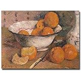 IMAGE OF Paul Gauguin -Still Life with Oranges, 1881- Canvas Art Print - 47 x 35