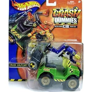 Incredible Crash Dummies Crash Golfcart by Hot Wheels