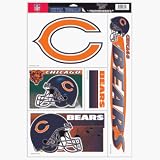 Chicago Bears 11 x 17 Jumbo Ultra Decal Set