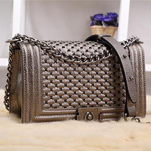 MISASHA Coco Inspired CC05 Multipurpose Brown Beige Leather Le Boy Original Case Bag