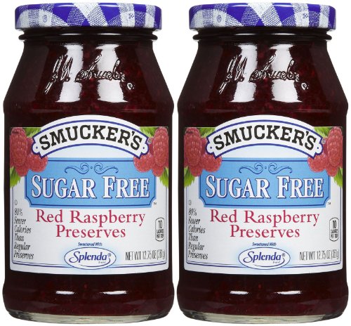 Smucker's Red Raspberry Sugar Free Preserves - 12.75 oz - 2 pk