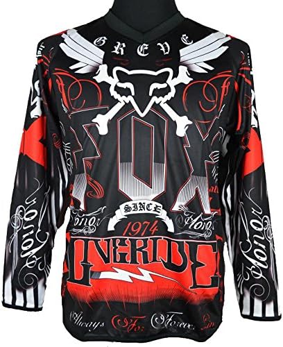 Fox Racing Men's M Long Sleeve Shirt Air Speed Dry Jersey Model 2