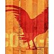 Cock-a-Doodle-Doo 2 Wall Art - 16x20"