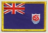 Aufnäher Patch Flagge Anguilla - 8 x 6 cm
