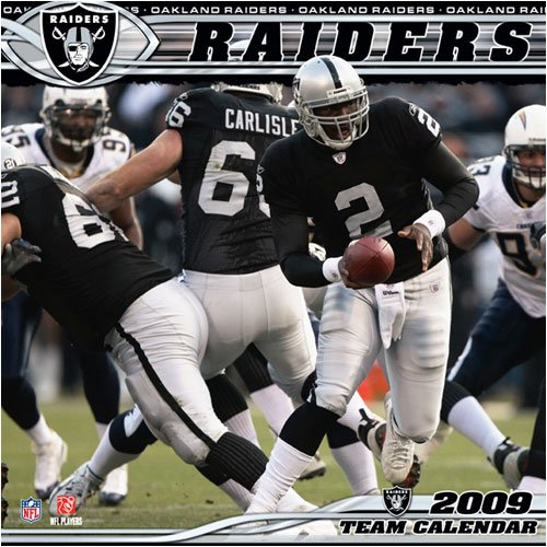 Oakland Raiders NFL 12 x 12 Team Wall Calendar