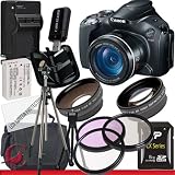 Canon PowerShot SX40 HS Digital Camera 32GB Package 6