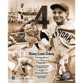  Lou Gehrig - NY Yankees MLB 8x10 Photo (Legends of the Game)