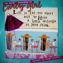 World According to Curly Girl 2010 Wall Calendar (Calendar)