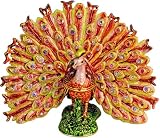 Proud Peacock Trinket Box