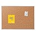 Quartet Cork Board, Bulletin Board, 4' x 3' Corkboard, Aluminum Frame (2304)