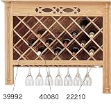Wine Glass Molding - Red Oak- 3/4'' x 2-3/4'' x 24''