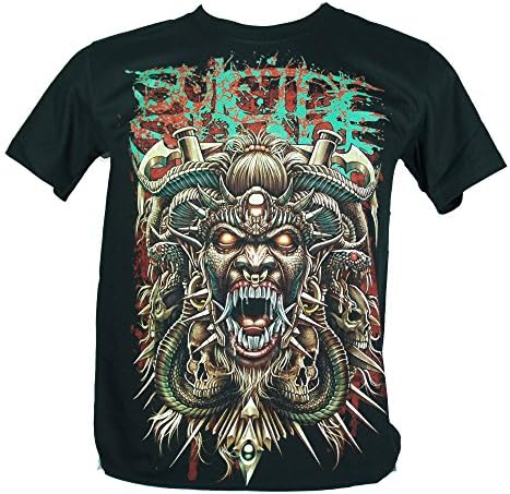 Suicide Silence Large Size New! T-Shirt (God Of Reptiles) 1129