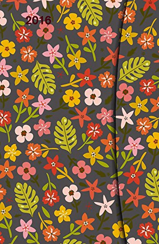2016 Flowers Small Magneto Diary