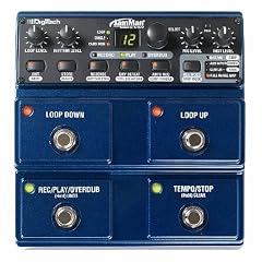 Digitech JamMan Stereo Loopstation / Looper - Effektpedal mit USB-Anschluss und SD-Card Slot + XLR-Mikrofoneingang ! Stereo-Loops in CD-QUALIT�T !