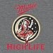 Miller High Life 'Girl on Moon' Logo Mens T-Shirt