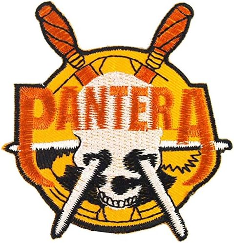 Pantera Patch Punk Rock Heavy Metal Embroidered Iron on Patches * B