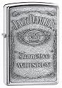 Original Zippo Windproof Lighter | Jack Daniel's Label/High Polish Chrome | Lifetime Warranty