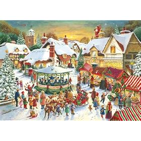 Ravensburger - The Christmas Market 1000 Piece Jigsaw Puzzle