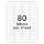 Avery Easy Peel 1/2 x 1 3/4 Inch Clear Return Address Labels 2000 Pack (5667)