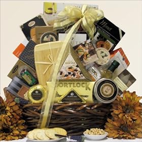 The Connoisseur: Gourmet Cheese Gift Basket