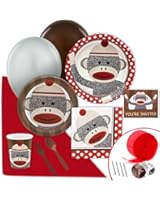 Sock Monkey Red Value Party Pack Bundle