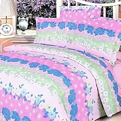 Blancho Bedding - [Pink Kaleidoscope] Luxury Bed In A Bag Combo 300GSM