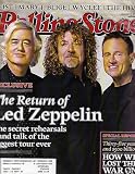 THE RETURN OF LED ZEPPELIN ROLLING STONE DECEMBER 2007 FEIST MARY J BLIGE WYCLEF THE HIVES AND MORE!