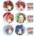 涼宮ハルヒの憂鬱 缶バッチセットバニーガール・エディション長門有希&朝倉涼子